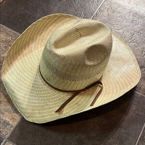 American 7 1/4Cowboy Hat with Brown Band